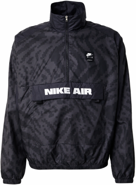 Nike Sportswear Prechodná bunda 'AIR'  antracitová / tmavosivá / biela
