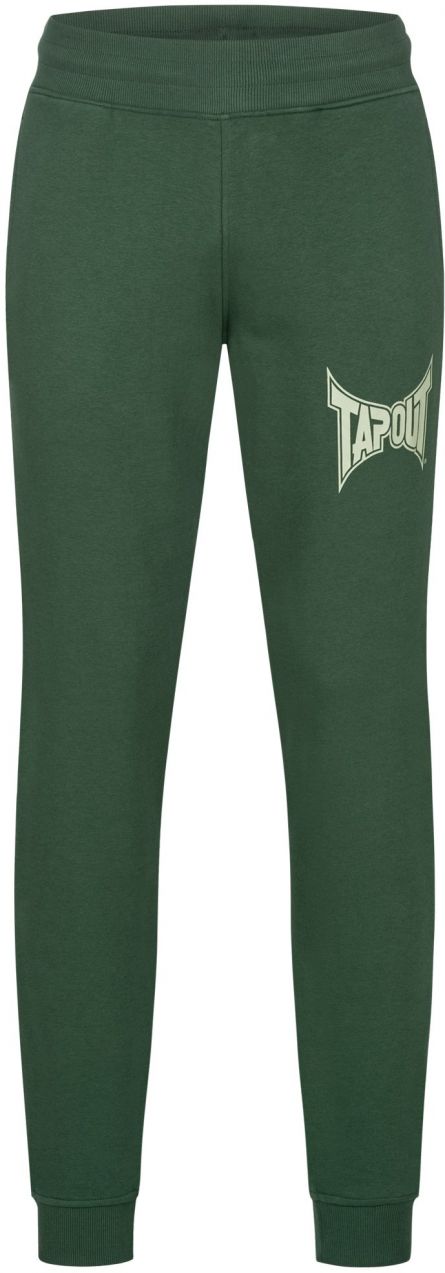Tapout Nohavice  zelená / biela