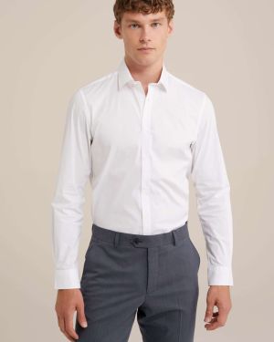 WE Fashion Košeľa  biela