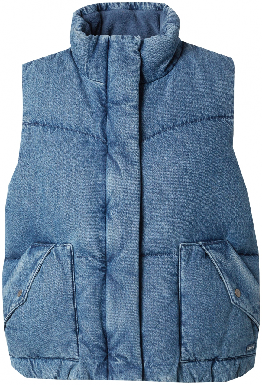 LEVI'S ® Vesta 'Western Bubble Vest'  modrá denim
