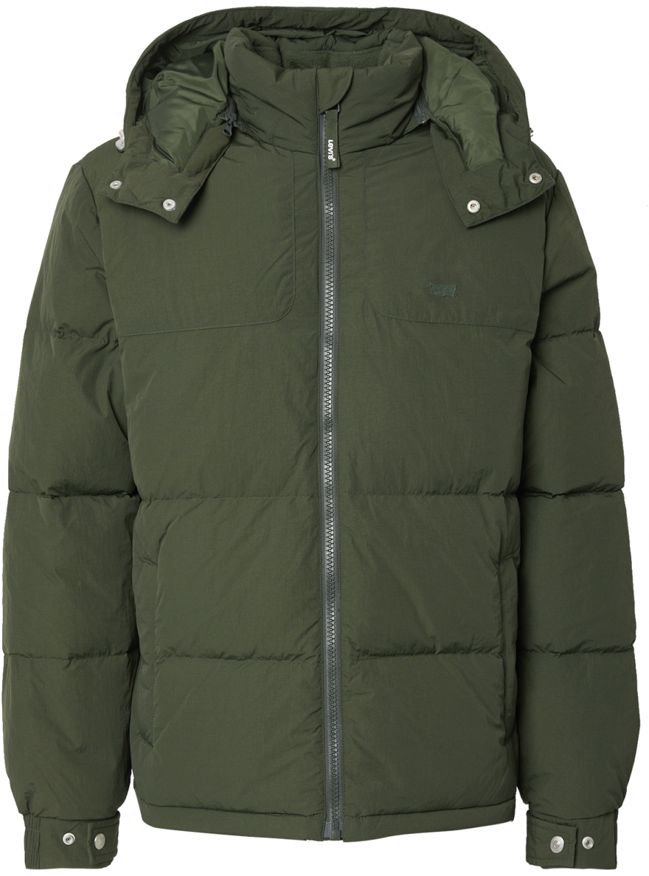 LEVI'S ® Zimná bunda 'Rockridge Short Puffer Jacket'  tmavozelená