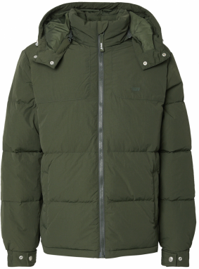 LEVI'S ® Zimná bunda 'Rockridge Short Puffer Jacket'  tmavozelená