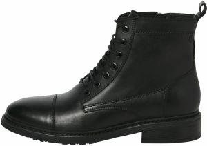 JACK & JONES Šnurovacie čižmy 'JFWWENTWORTH'  čierna