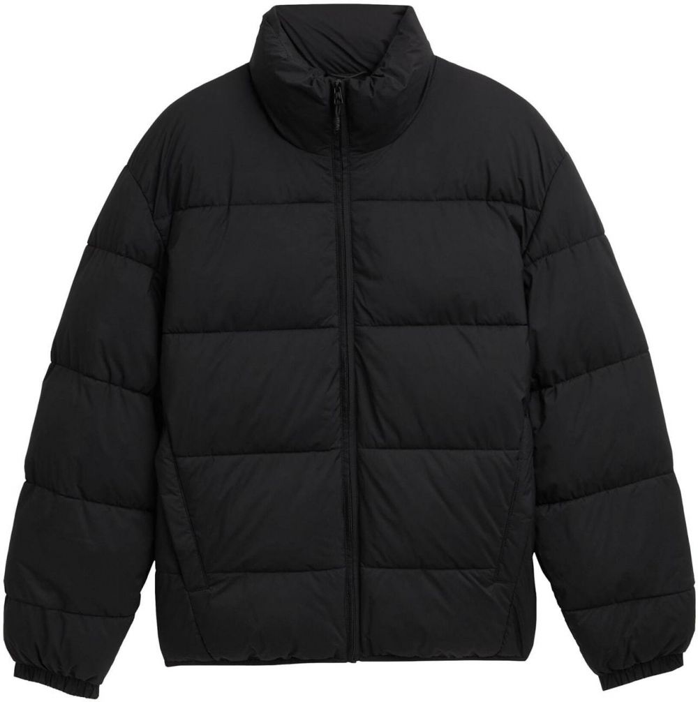 TOM TAILOR DENIM Prechodná bunda  čierna