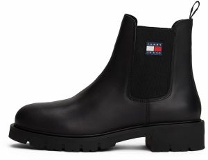 Tommy Jeans Chelsea čižmy  čierna