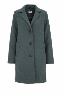 WE Fashion Prechodný kabát  tmavozelená