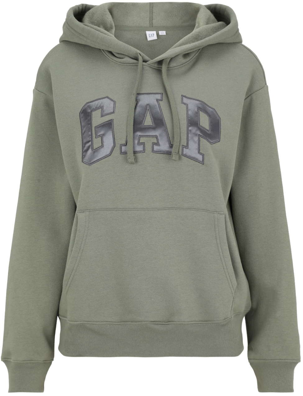 Gap Petite Mikina  sivá / pastelovo zelená
