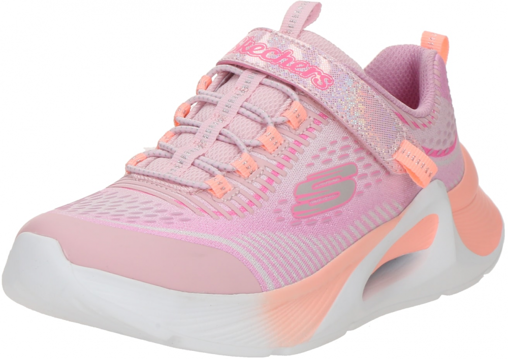 SKECHERS Tenisky 'TIDE TECH'  striebornosivá / svetlooranžová / ružová / svetloružová