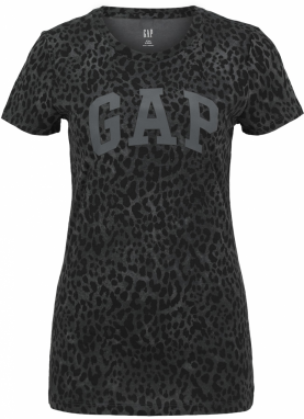 Gap Tall Tričko 'CLASSIC'  tmavosivá / čierna