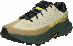MERRELL Poltopánky 'Agility Peak 5'  piesková / mokka / tmavozelená