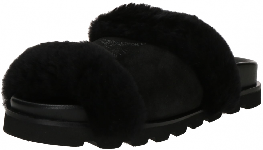 Zadig & Voltaire Šľapky 'TEDDY BARE'  sivá / čierna