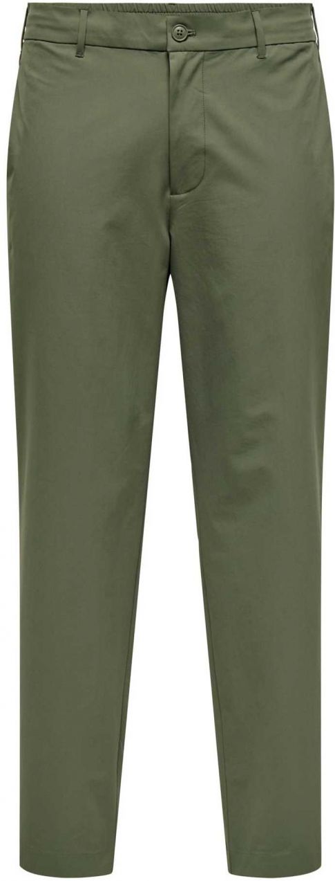 Only & Sons Chino nohavice 'ONSFlex'  olivová