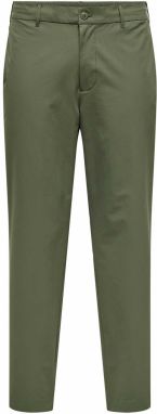 Only & Sons Chino nohavice 'ONSFlex'  olivová