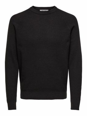 Only & Sons Sveter 'ONSHAY'  tmavohnedá