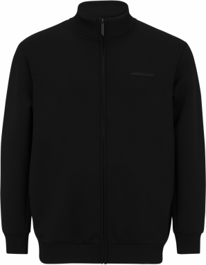 Jack & Jones Plus Mikina 'JCOFUSION'  čierna