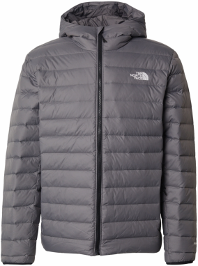 THE NORTH FACE Prechodná bunda 'CLASSIC'  tmavosivá / biela