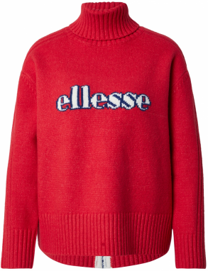 ELLESSE Sveter 'Fascuno'  červená / biela