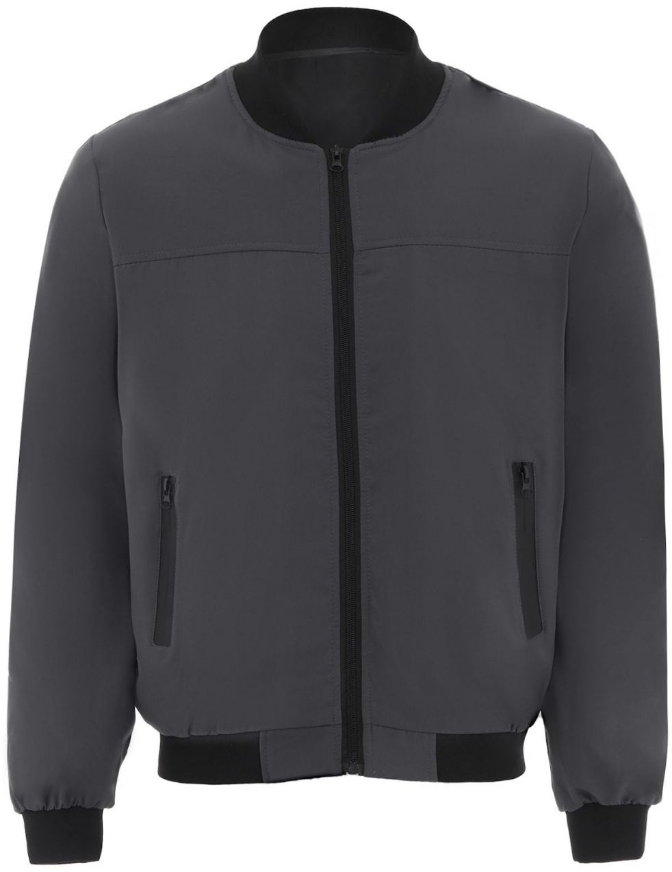 MO Prechodná bunda  sivá / čierna