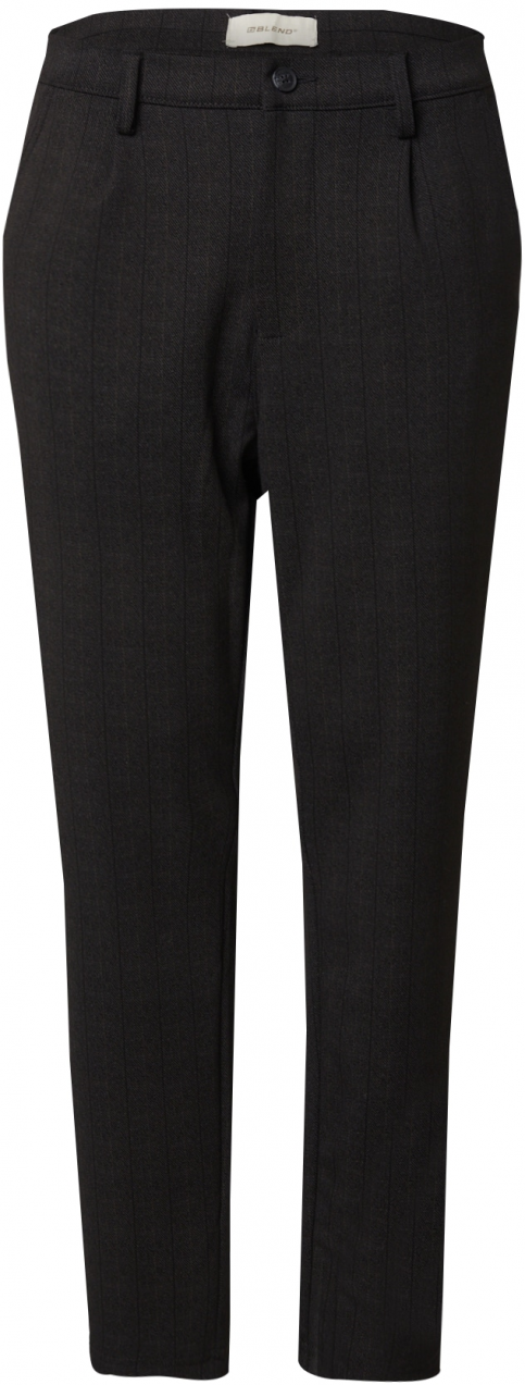 BLEND Chino nohavice 'BHMAXIM'  tmavohnedá / kaki / čierna