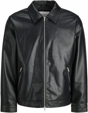 JACK & JONES Prechodná bunda  čierna