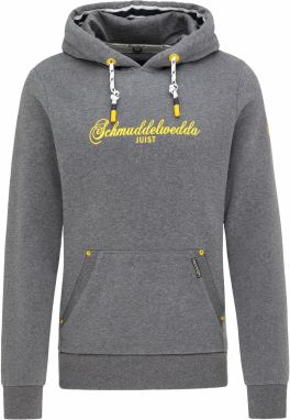 Schmuddelwedda Mikina 'Juist'  žltá / sivá melírovaná