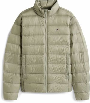 Tommy Jeans Zimná bunda  pastelovo zelená