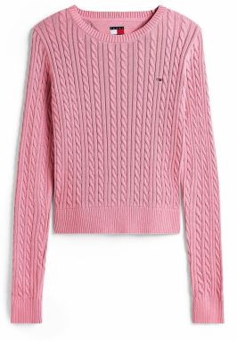 Tommy Jeans Sveter 'ESSENTIAL'  svetloružová