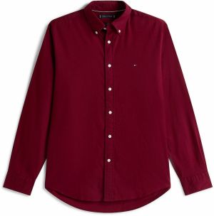 TOMMY HILFIGER Košeľa  tmavočervená