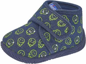 Chicco Papuče 'Tofu'  modrá denim / neónovo zelená