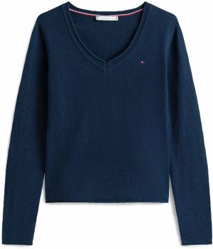 TOMMY HILFIGER Sveter  tmavomodrá