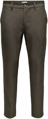 Only & Sons Chino nohavice 'ONSBRAD'  tmavohnedá