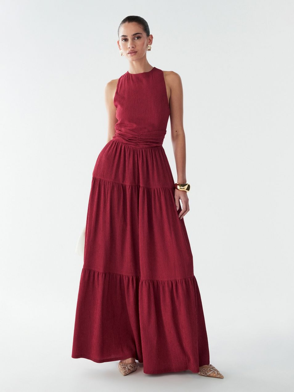 BWLDR Šaty 'BROOKS'  merlotová