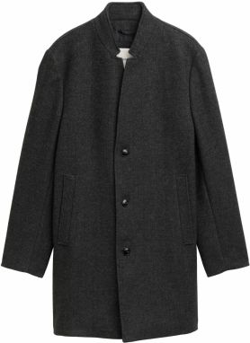 TOM TAILOR DENIM Prechodný kabát  antracitová / tmavosivá