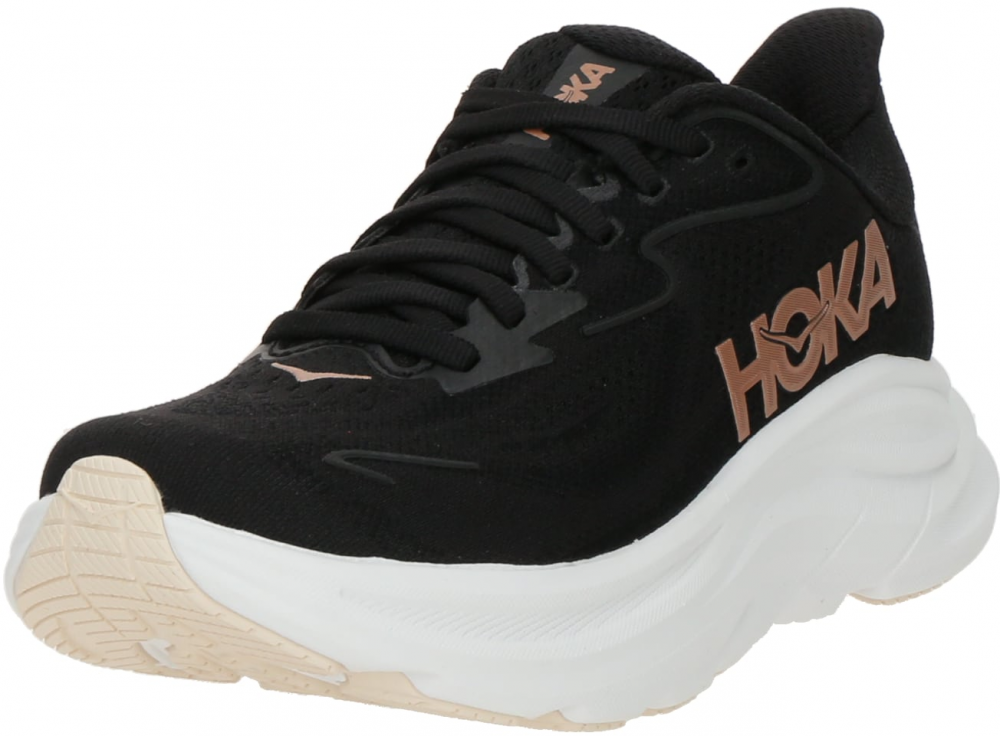 HOKA Bežecká obuv 'Clifton 10'  púdrová / čierna