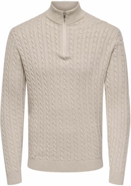 Only & Sons Sveter 'ONSLoui'  béžová
