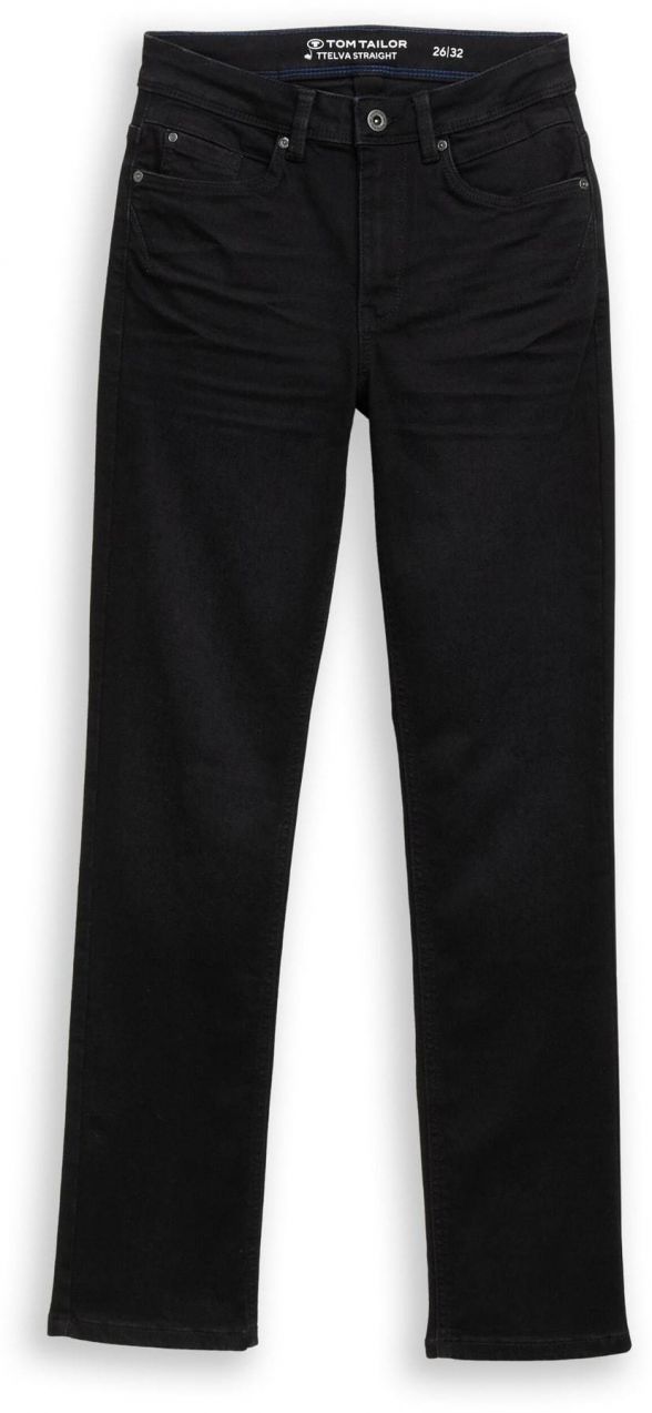 TOM TAILOR Džínsy 'ELVA'  čierny denim
