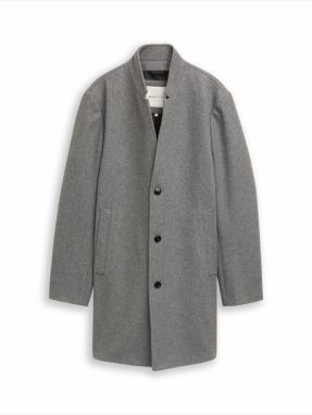 TOM TAILOR DENIM Prechodný kabát  sivá