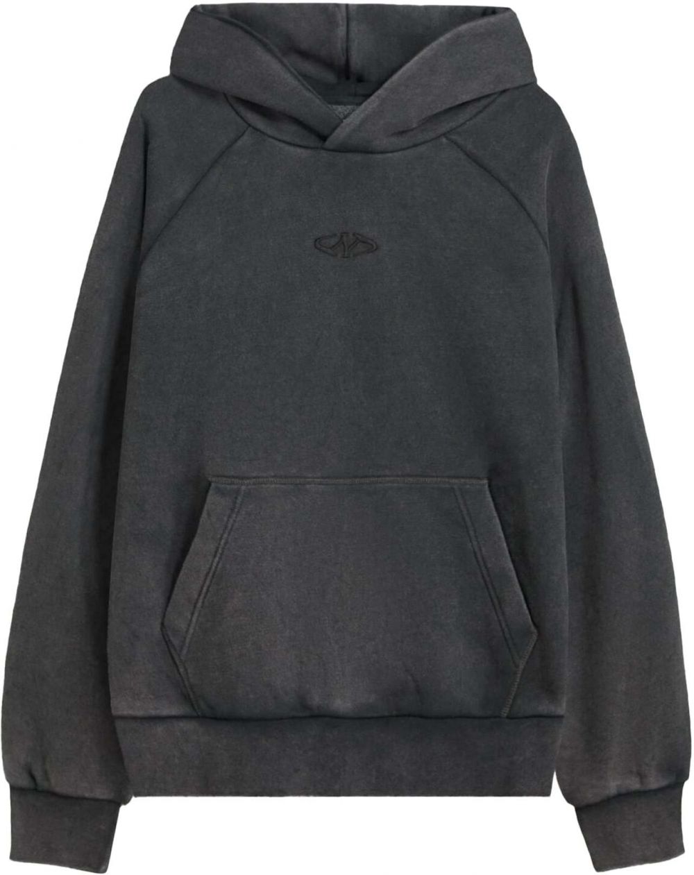 Bershka Mikina  tmavosivá