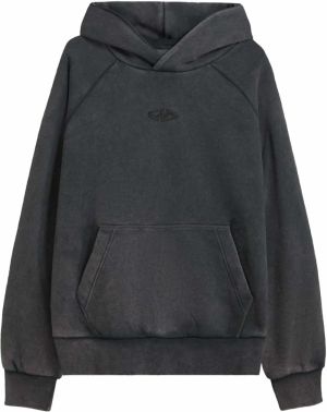 Bershka Mikina  tmavosivá