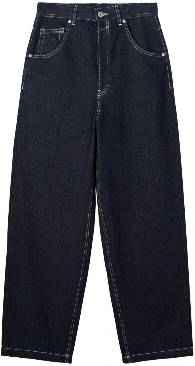 Bershka Džínsy  tmavomodrá