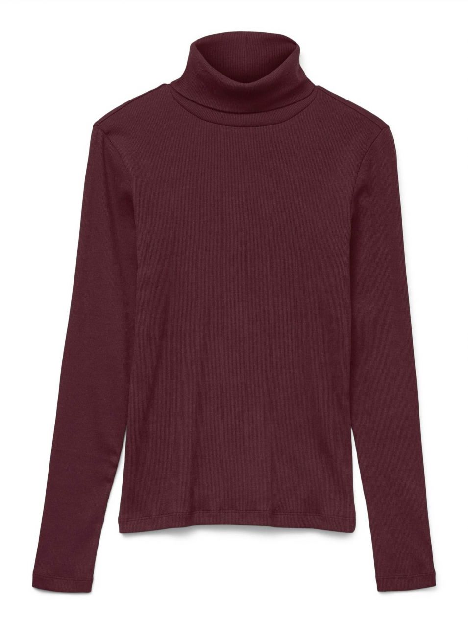 VERO MODA Tričko 'VMCHLOE'  vínovo červená