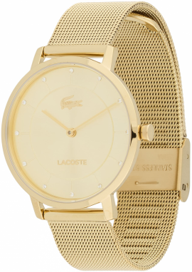 LACOSTE Analógové hodinky 'Crocorigin'  zlatá