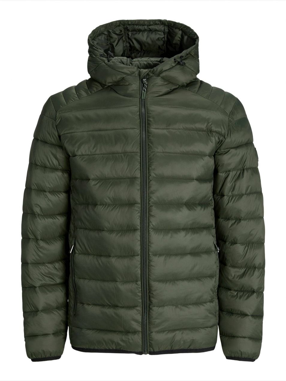 JACK & JONES Prechodná bunda 'JJEBRADLEY'  tmavozelená
