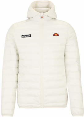 ELLESSE Prechodná bunda 'LOMBARDY'  oranžová / čierna / šedobiela