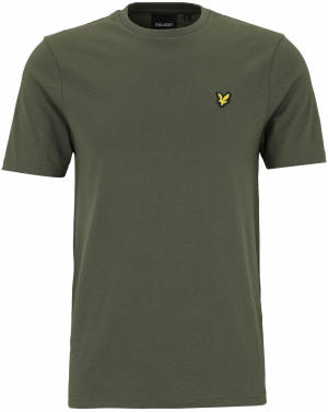 Lyle & Scott Tričko 'Plain'  svetložltá / jedľová