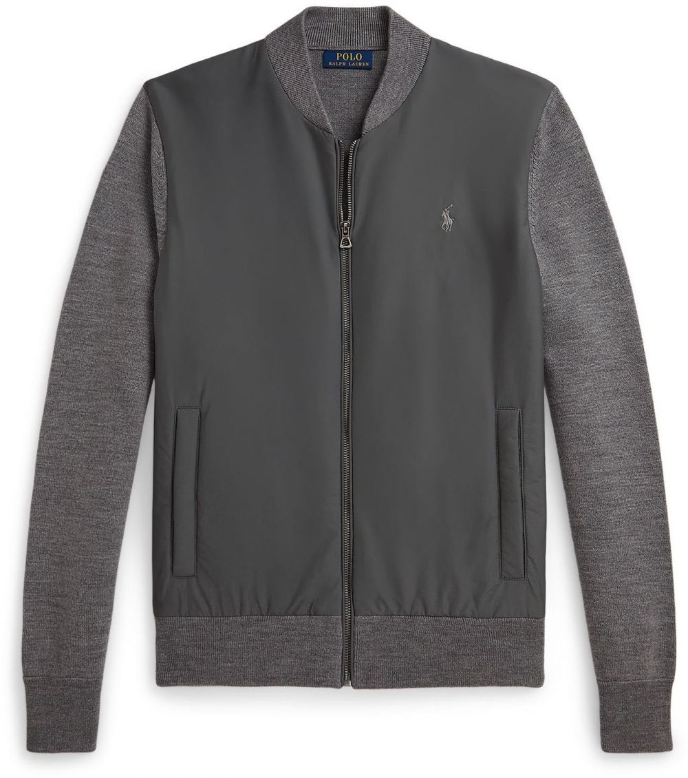 Polo Ralph Lauren Kardigán  tmavosivá / sivá melírovaná