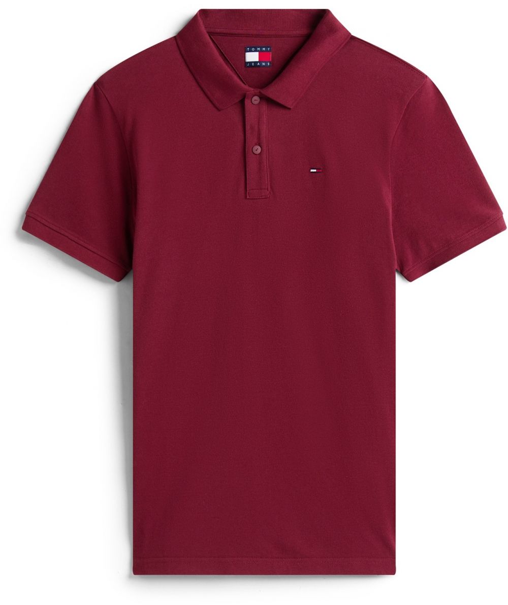 Tommy Jeans Tričko  bordová