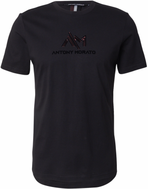 ANTONY MORATO Tričko  melónová / čierna