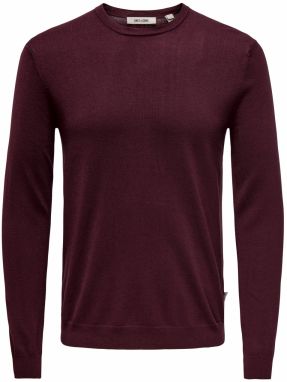 Only & Sons Sveter 'ONSWYLER'  vínovo červená
