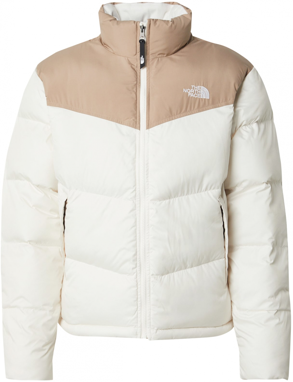THE NORTH FACE Outdoorová bunda 'SAIKURU'  tmavošedá / biela ako vlna